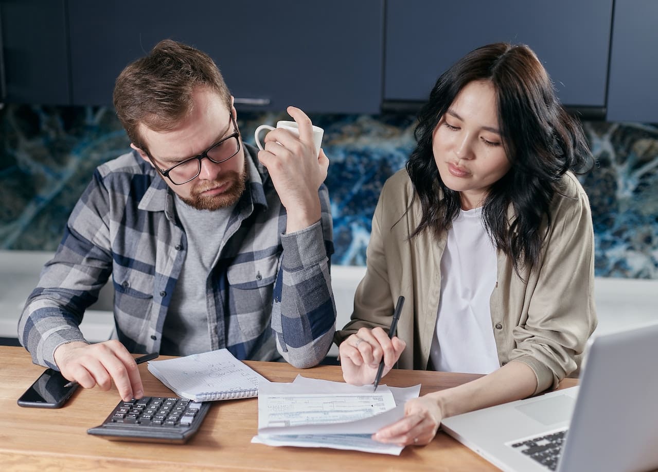 pexels-mikhail-nilov-6964105 - Dental CPA couple looking at their bills